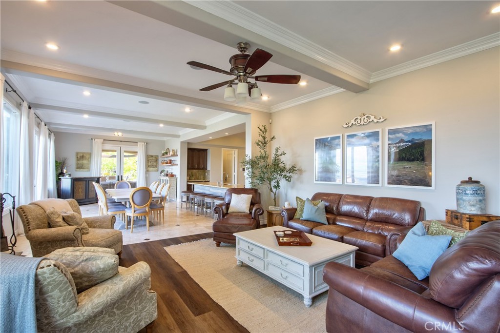44195 Vía Horca Temecula, CA 92590 - Photo 21 of 74 a living room with furniture ceiling fan and a rug