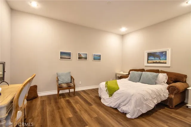 a outdoor living space with furniture and a rug