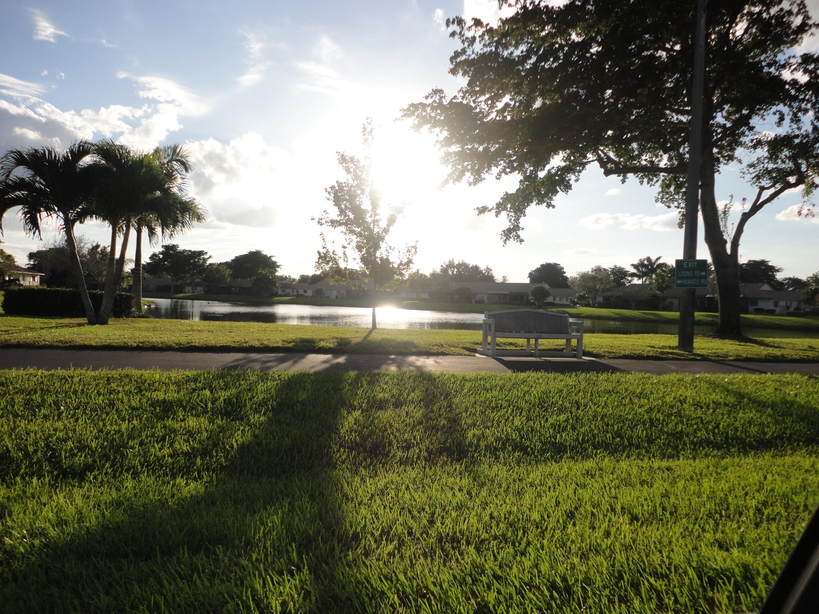 8946 Meadowlark Way, Unit D Boca Raton, FL 33496 - Photo 27 of 32 Walking Paths with Lake Views