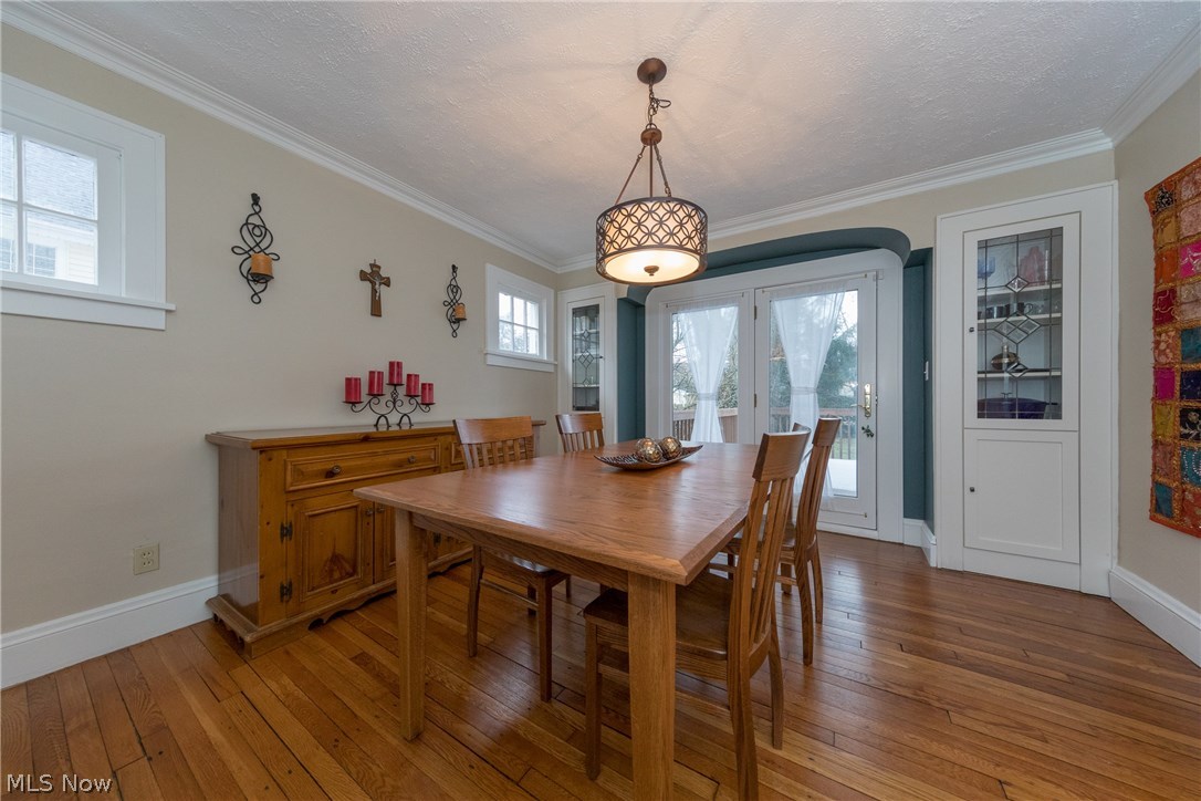 3996 Rosemond Road Cleveland Heights, OH 44121 - Photo 5 of 29 The Dining Room enhanced with twin, leaded glass display cabinets. A truly delightful setting in which to proudly entertain