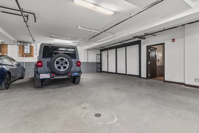 a view of a street with buildings