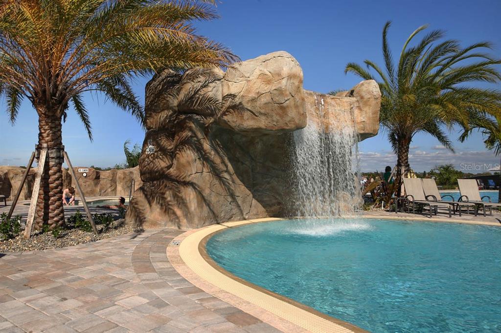 18017 Gawthrop Drive, Unit 104 Bradenton, FL 34211 - Photo 49 of 54 a view of a backyard with fountain