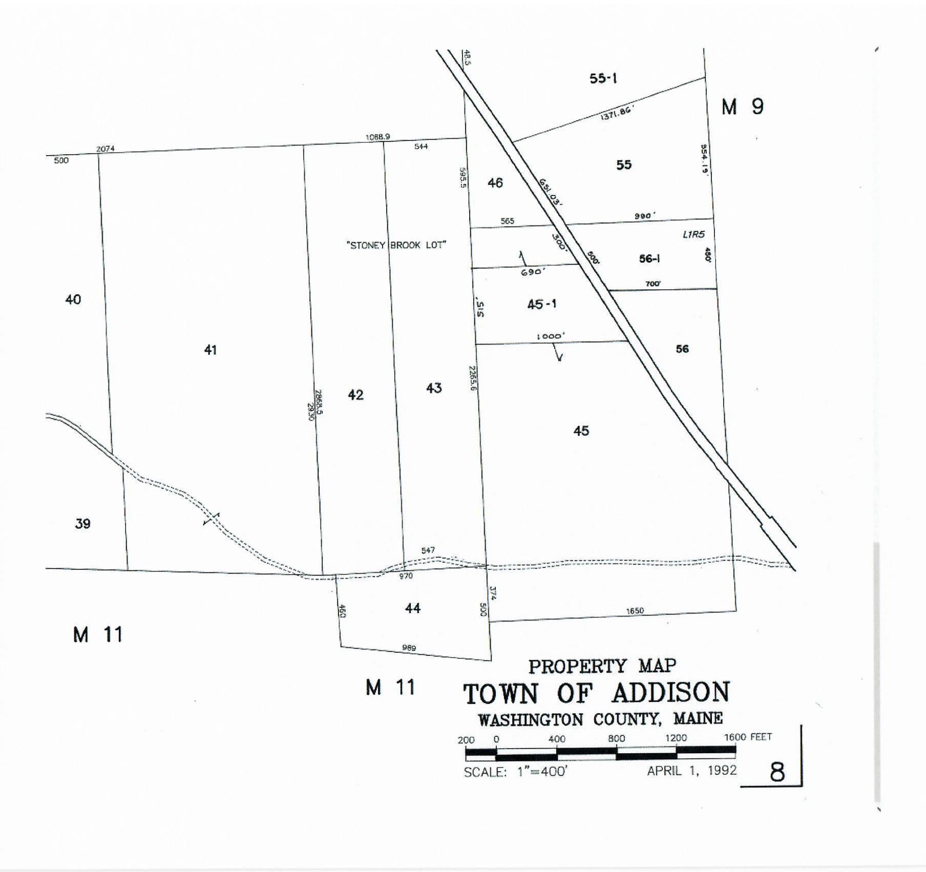0 McMann Road Addison, ME 04606 - Photo 2 of 2 Tax Map