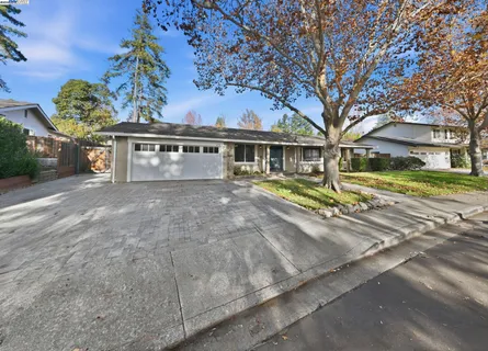 front view of house with a street