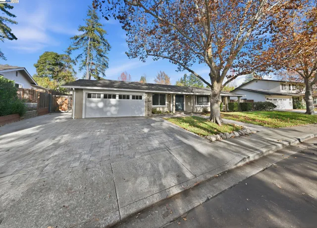 front view of house with a street