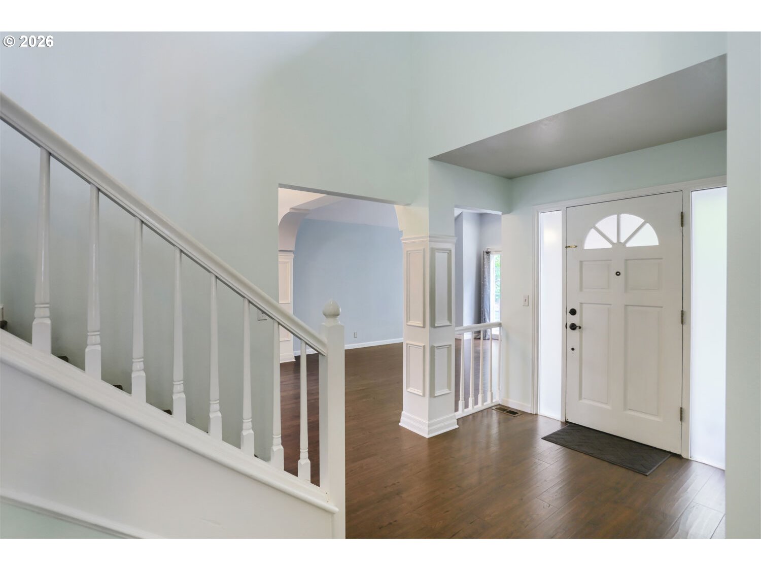 8160 Southwest 147th Terrace Beaverton, OR 97007 - Photo 5 of 31 a view interior of a house with wooden floor and windows