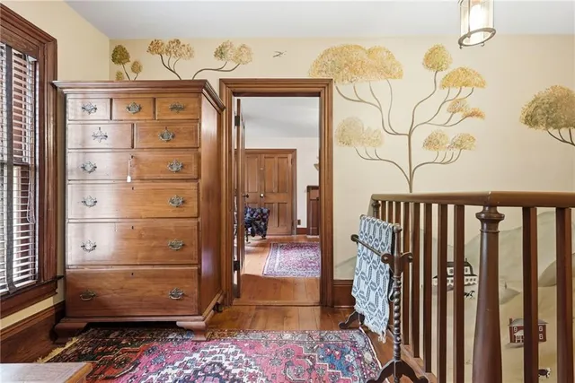 a view of walk in closet