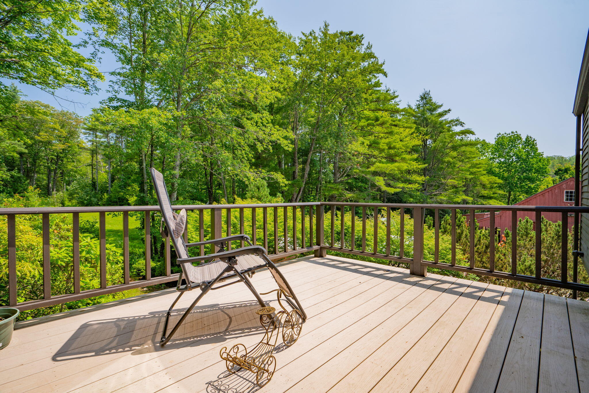 897 Lewis Hill Road Bowdoin, ME 04287 - Photo 39 of 79 Deck of LR