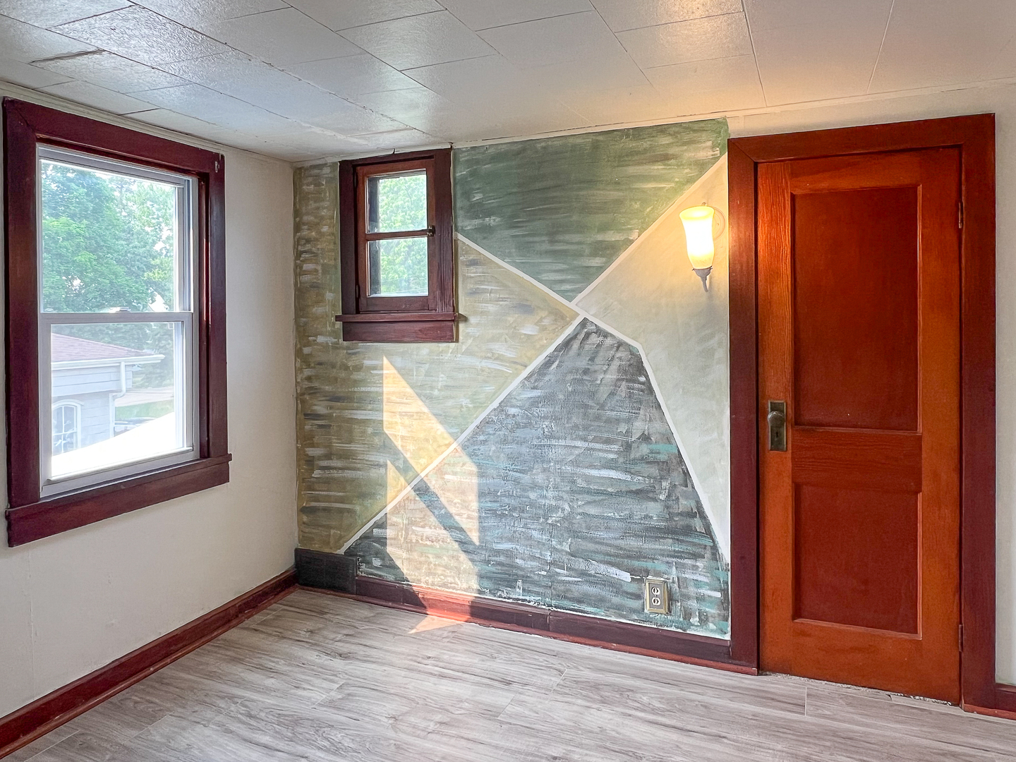 415 South 3rd Street Rochelle, IL 61068 - Photo 17 of 28 an entryway with wooden floor and door