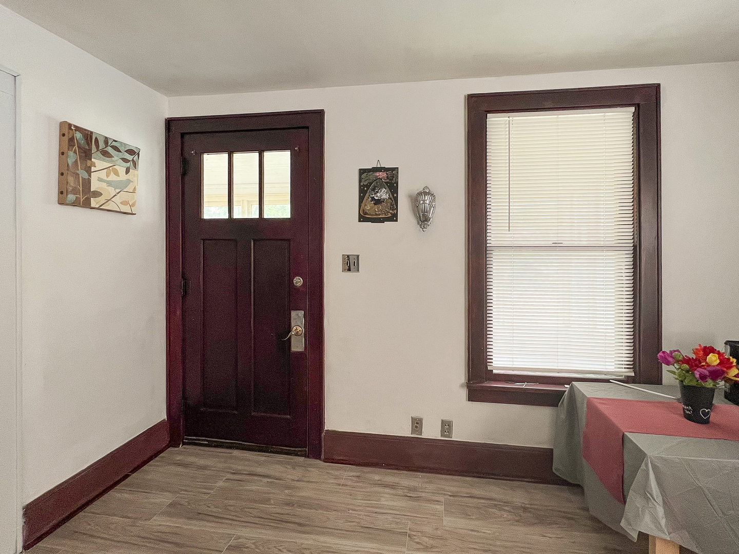 415 South 3rd Street Rochelle, IL 61068 - Photo 5 of 28 a view of a room that has a bed and a window in it