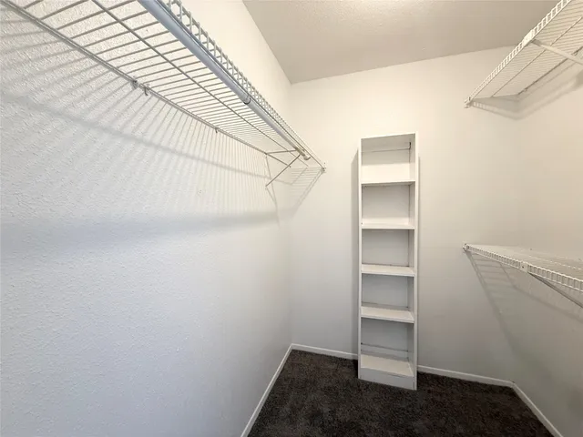 a view of walk in closet