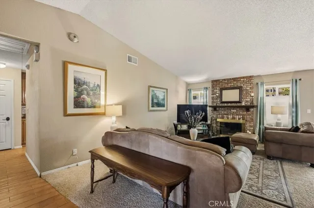 a bed room with a bed and a couch