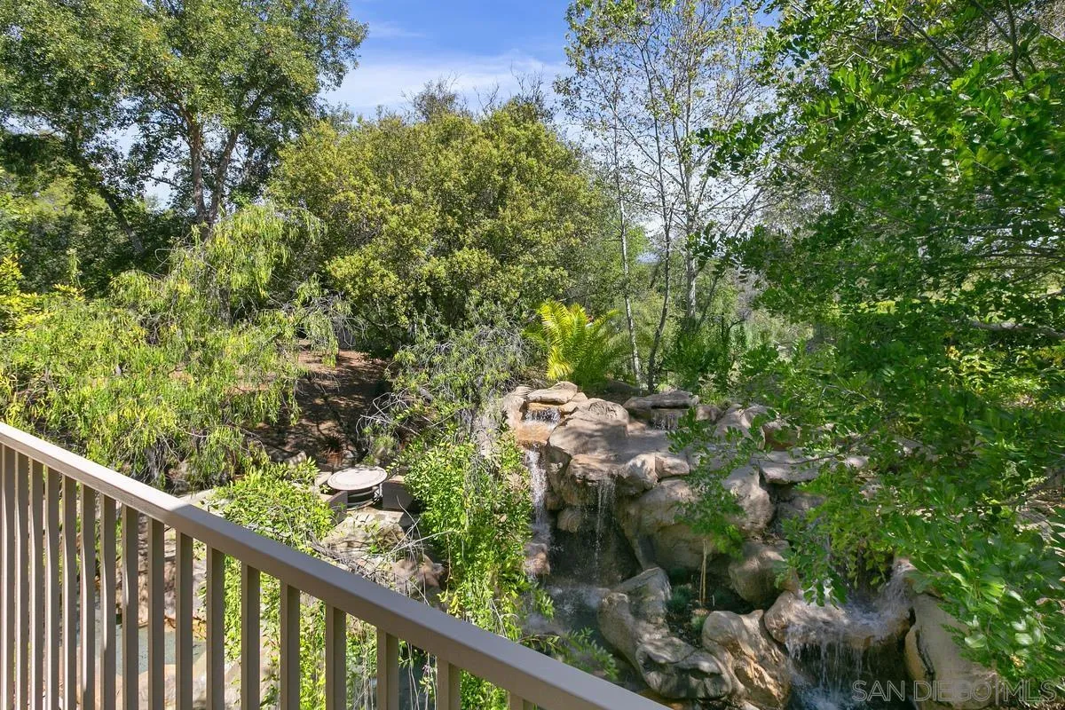 15629 Boulder Mountain Road Poway, CA 92064 - Photo 34 of 64 a view of a garden from a balcony
