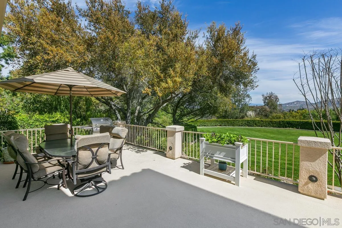 15629 Boulder Mountain Road Poway, CA 92064 - Photo 41 of 64 a view of a chairs and table in the terrace