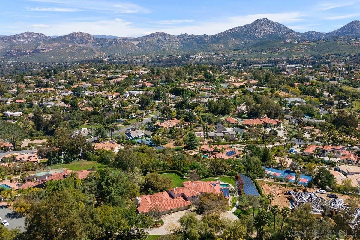 15629 Boulder Mountain Road Poway, CA 92064 - Photo 64 of 64 an aerial view of a town with couple of houses