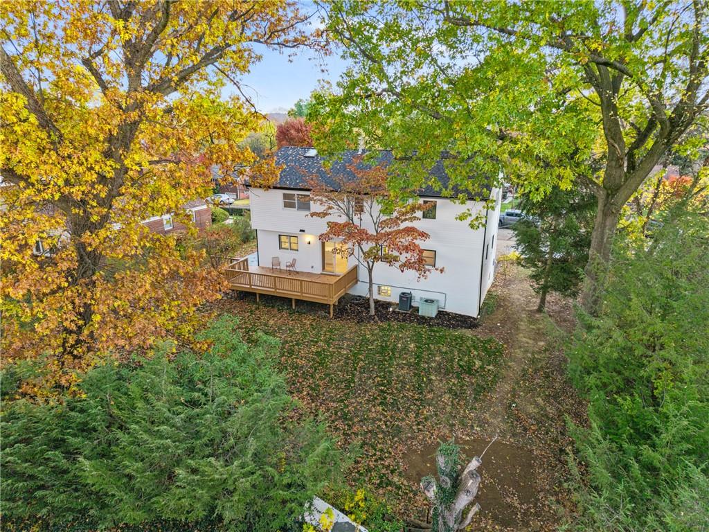 107 Marlboro Road Pittsburgh, PA 15238 - Photo 38 of 45 an aerial view of a house with a yard