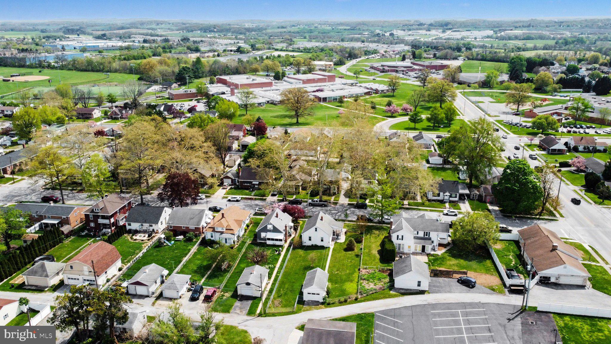 932 East Walnut Street Hanover, PA 17331 - Photo 31 of 44 an aerial view of residential houses with outdoor space