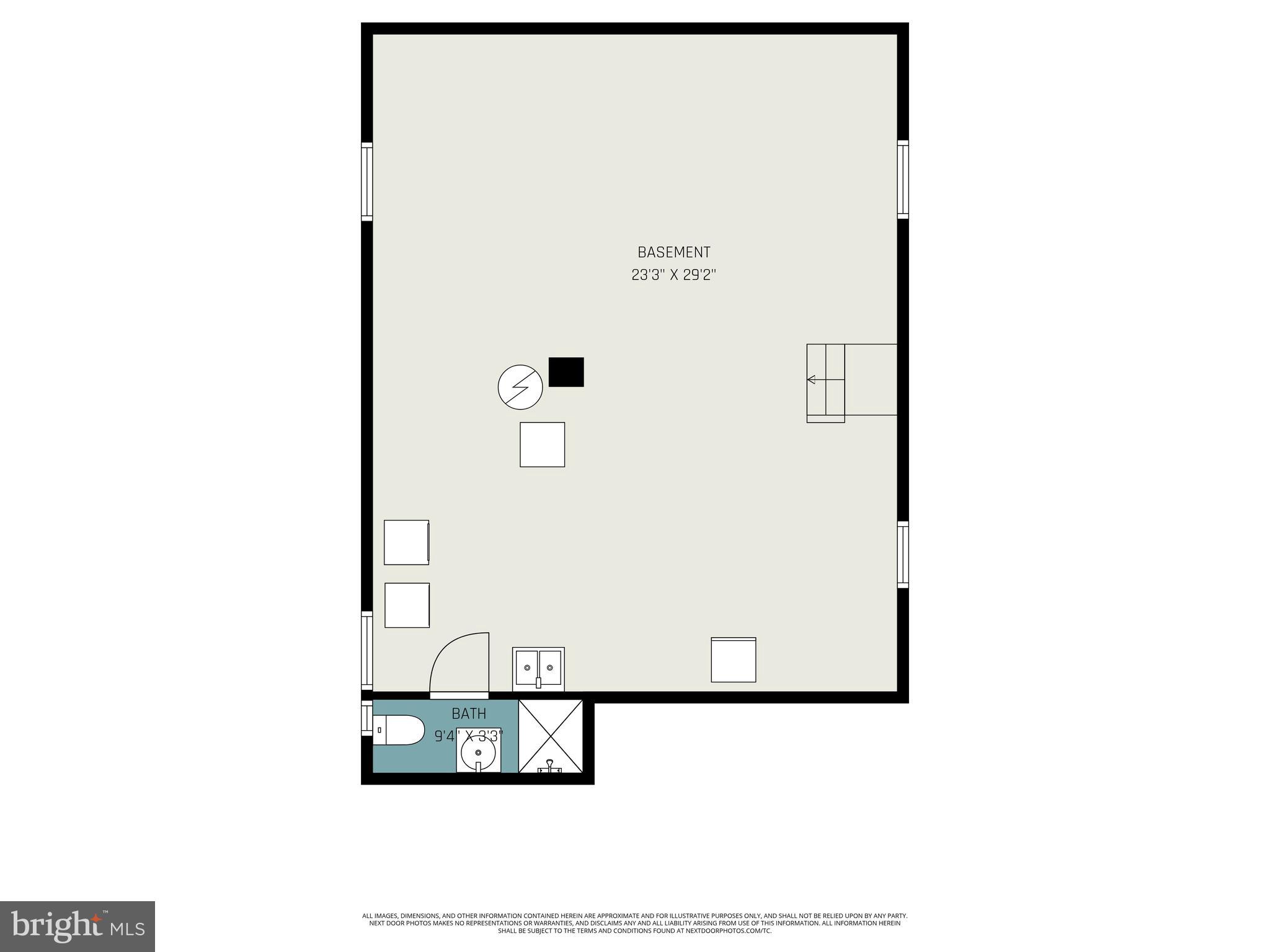 932 East Walnut Street Hanover, PA 17331 - Photo 44 of 44 a picture of a room with a floor to a white cabinet