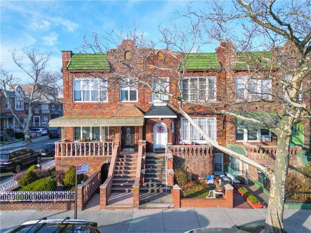 a view of a city & street