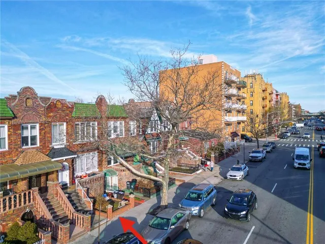 a view of a city with tall buildings