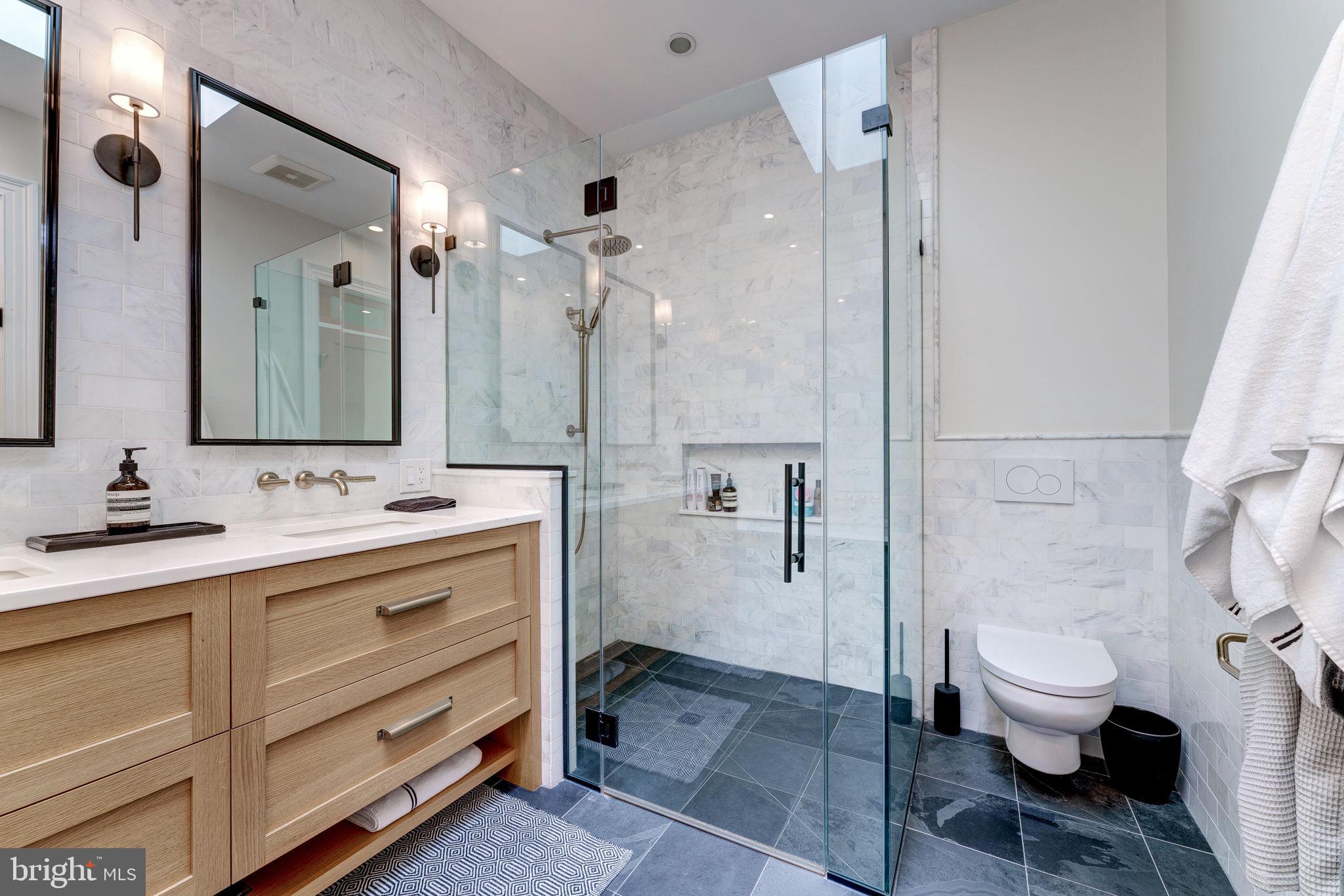 1327 R Street Northwest, Unit 2 Washington, DC 20009 - Photo 21 of 44 Owner's Suite Bathroom