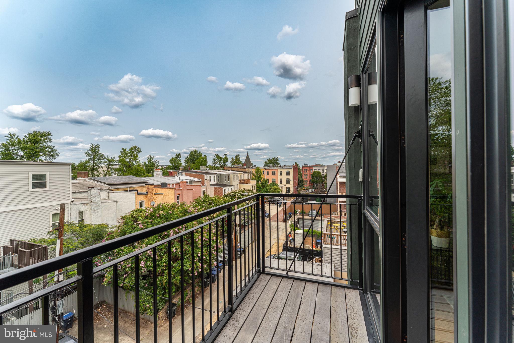 1327 R Street Northwest, Unit 2 Washington, DC 20009 - Photo 32 of 44 Private balcony - off Bedroom Suite 3