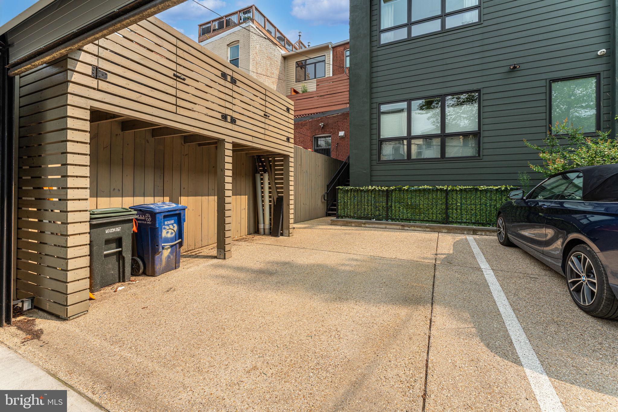 1327 R Street Northwest, Unit 2 Washington, DC 20009 - Photo 36 of 44 Rear Parking Space #2