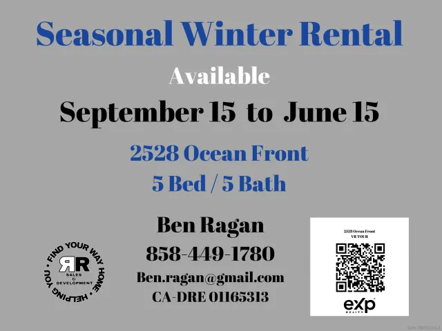 $20,000 | 2528 Ocean Front, Del Mar, CA 92014