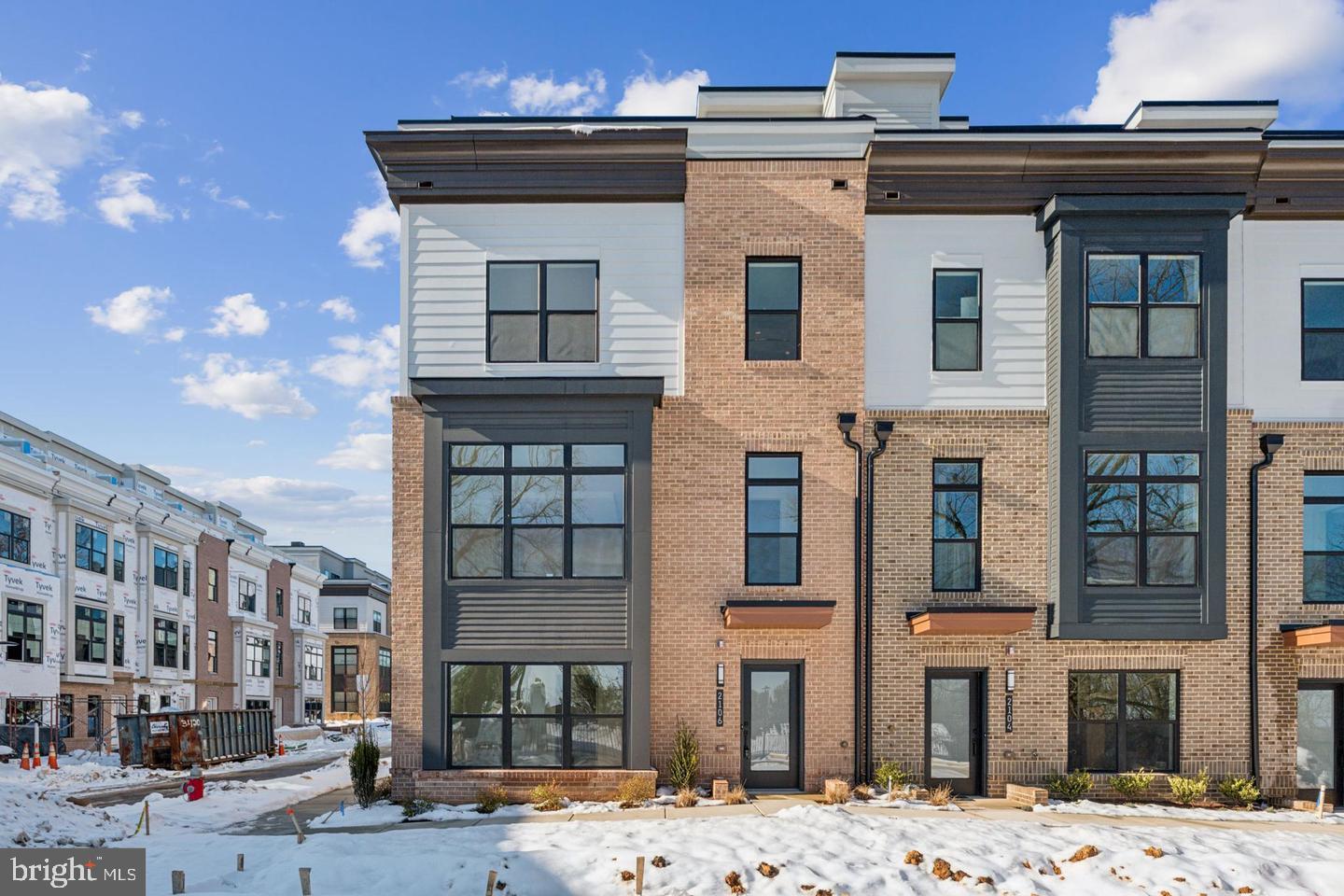 2106 Tysons Ridgeline Road Falls Church, VA 22043 - Photo 2 of 28 Modern townhome with stylish facade.