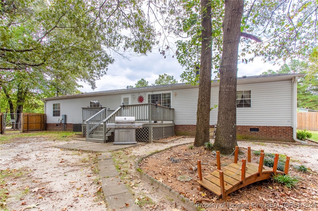 520 Inverary Drive Raeford, NC 28376 - Photo 36 of 43 a view of a house with a yard covered in snow