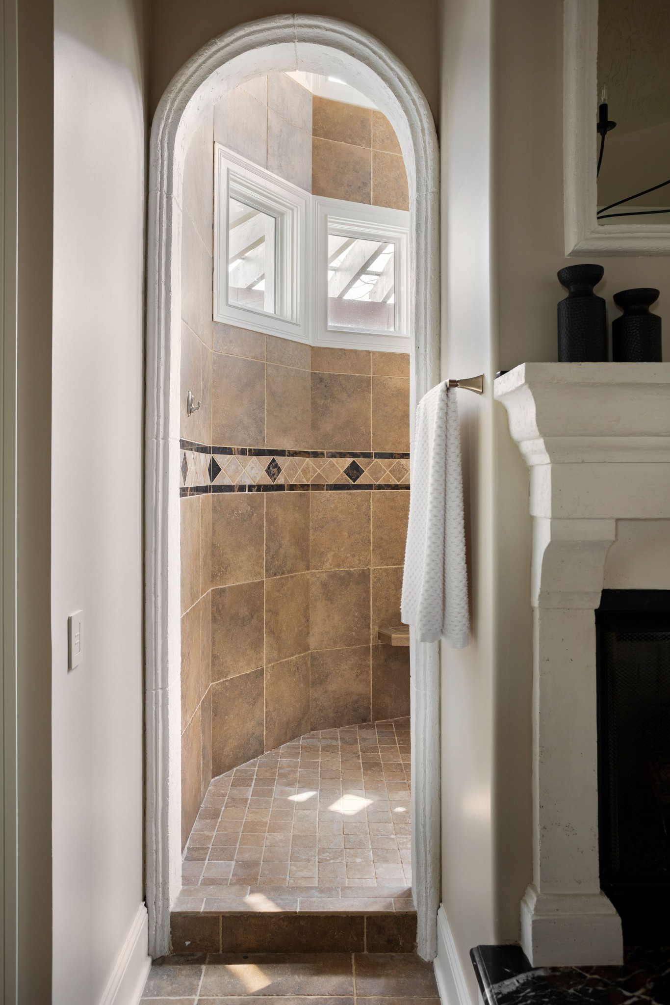 423 Canterbury Rise Franklin, TN 37067 - Photo 37 of 100 a bathroom with a glass shower door