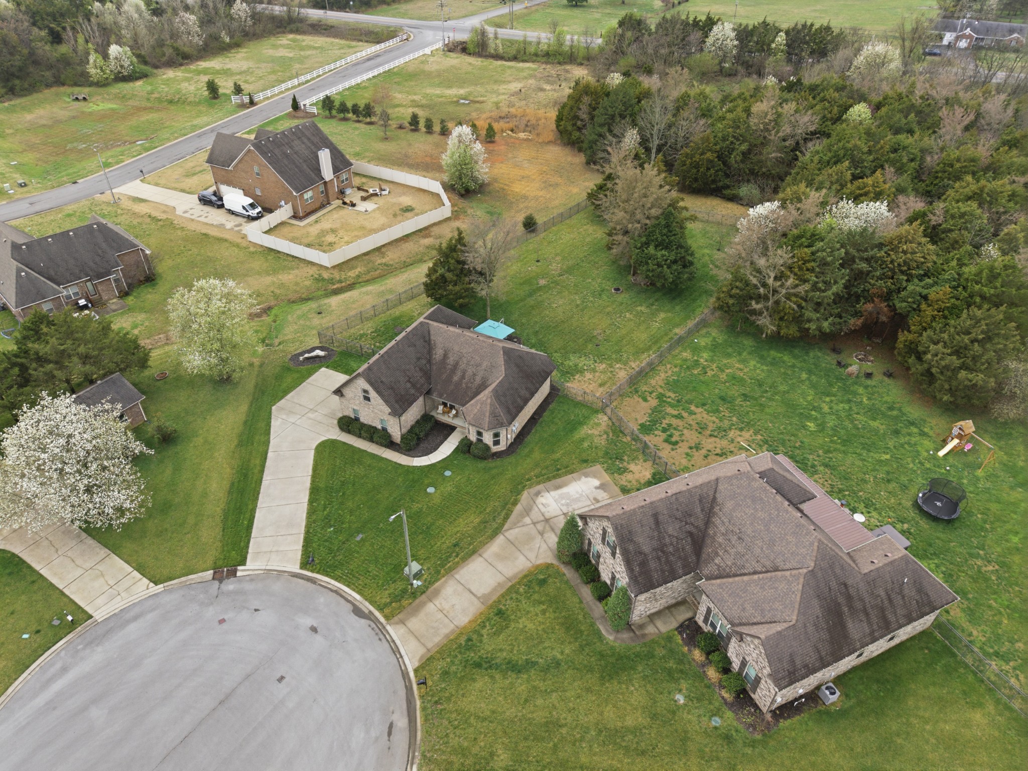 108 Amazonway Ridge Lascassas, TN 37085 - Photo 27 of 31 an aerial view of a house with backyard