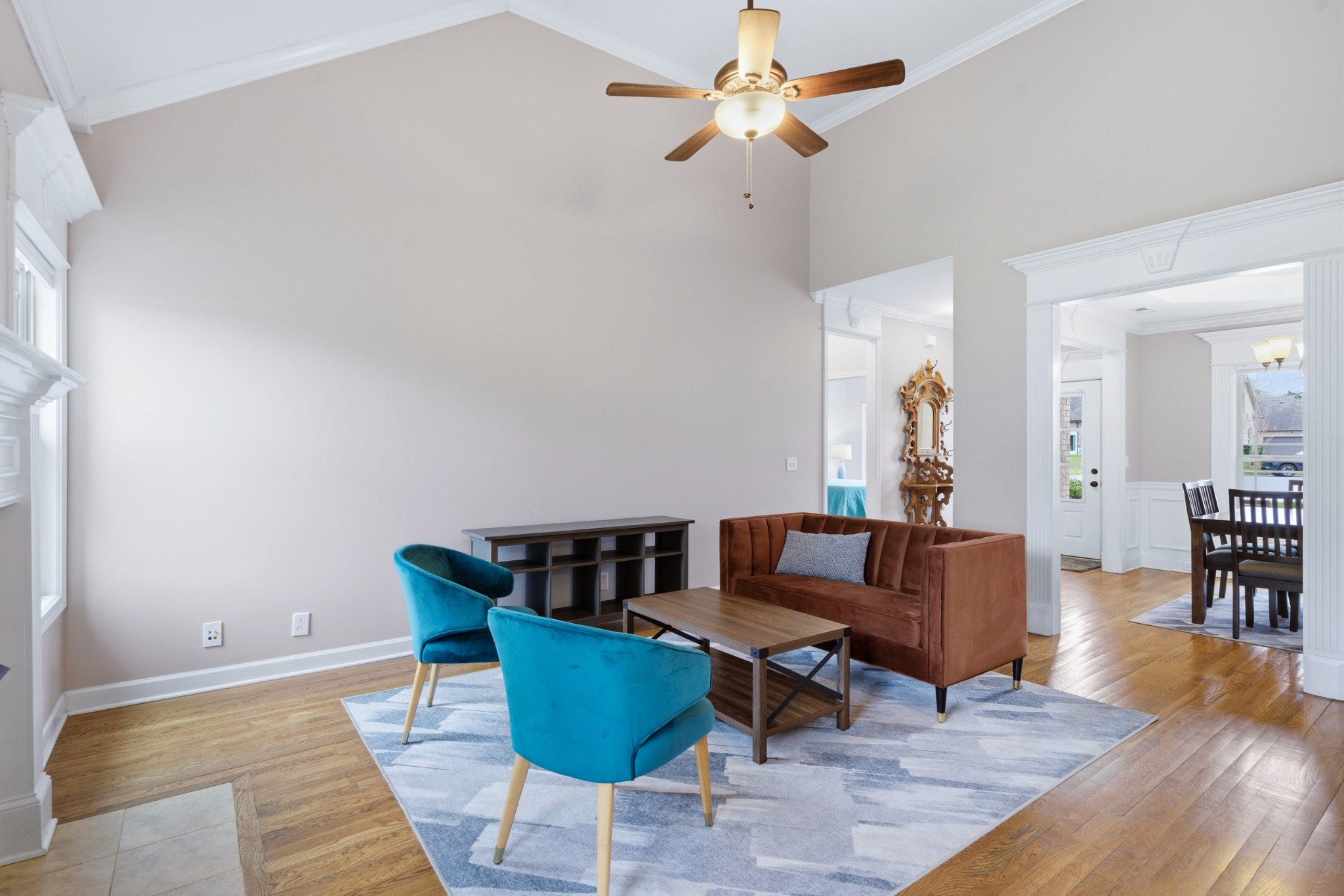 108 Amazonway Ridge Lascassas, TN 37085 - Photo 7 of 31 a living room with furniture and a wooden floor