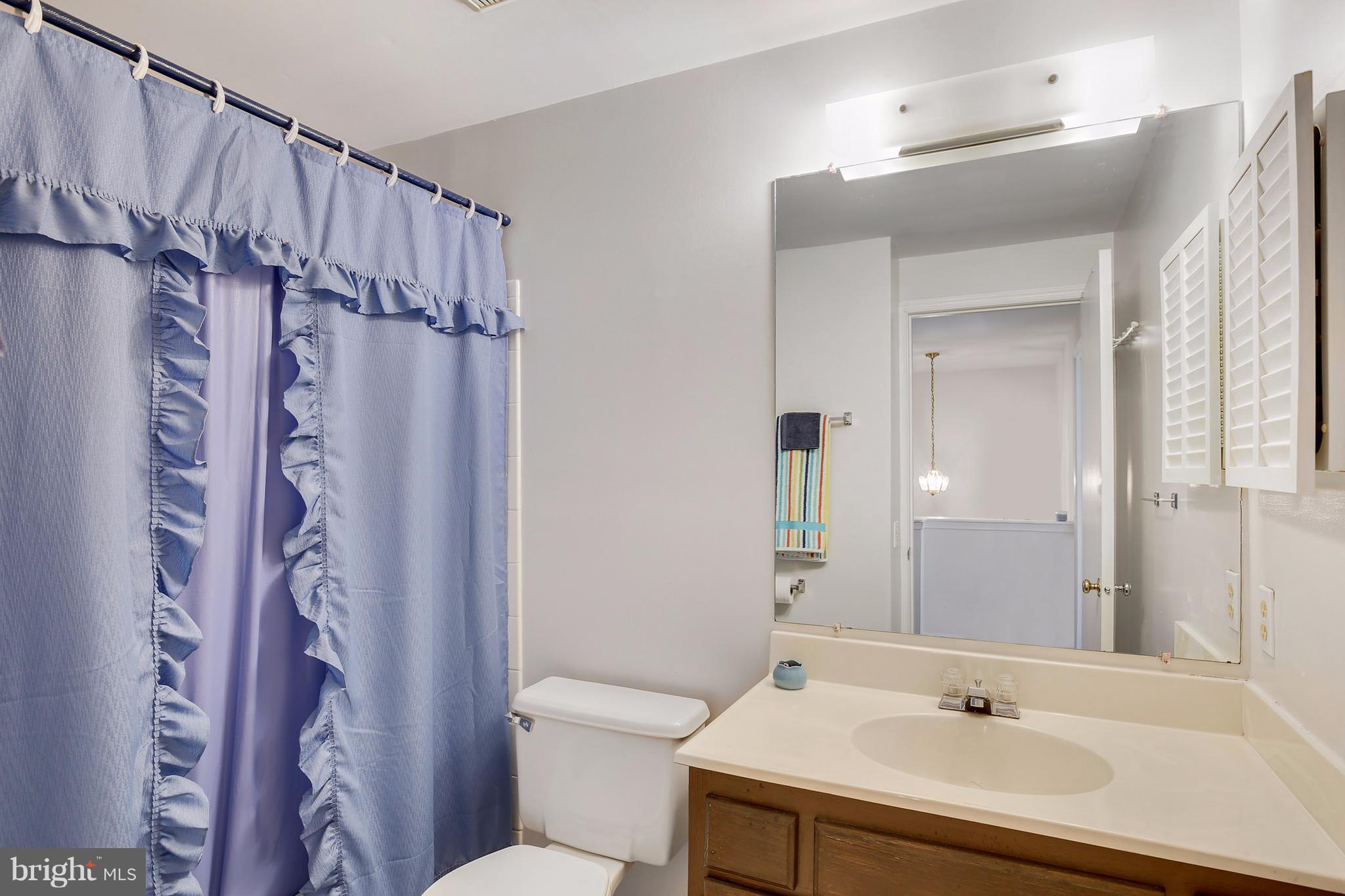 301 Crescendo Way Silver Spring, MD 20901 - Photo 23 of 30 a bathroom with a sink a toilet and shower