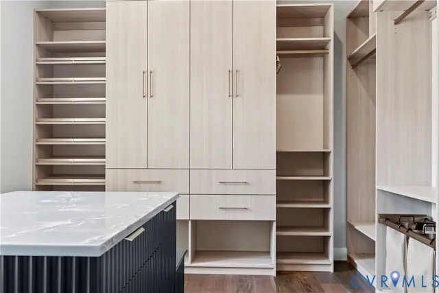 a view of storage and utility room