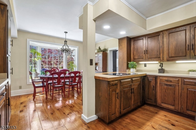 70 Pleasant Run Road Flemington, NJ 08822 - Photo 12 of 50 a kitchen with stainless steel appliances granite countertop wooden cabinets a table and chairs