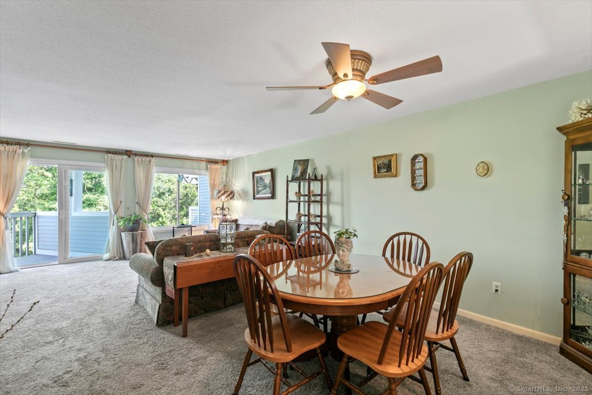 2 Mansfield Grove Road, Unit 262 East Haven, CT 06512 - Photo 20 of 47 The large dinning / living area allows for all kinds of furniture set up and has an added overhead fan/light.