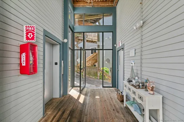 a view of a tennis court