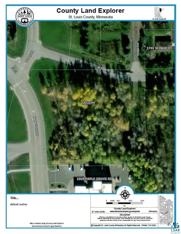 $99,900 | Xxxx Maple Grove Road, Duluth, MN 55811