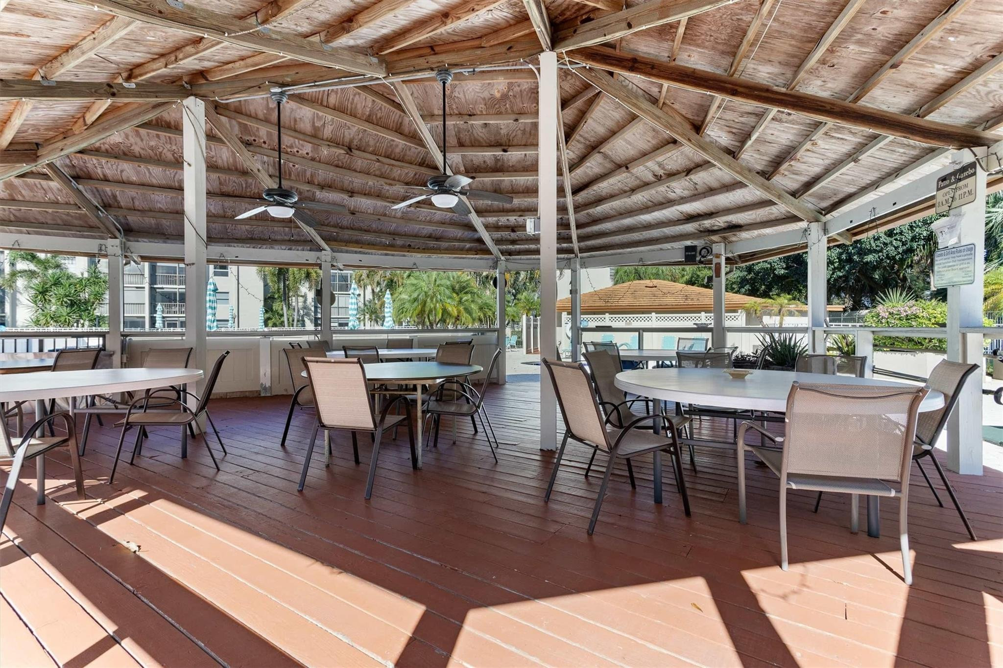 3910 Inverrary Boulevard, Unit 708B Lauderhill, FL 33319 - Photo 52 of 58 a view of a dining room with furniture window and outside view