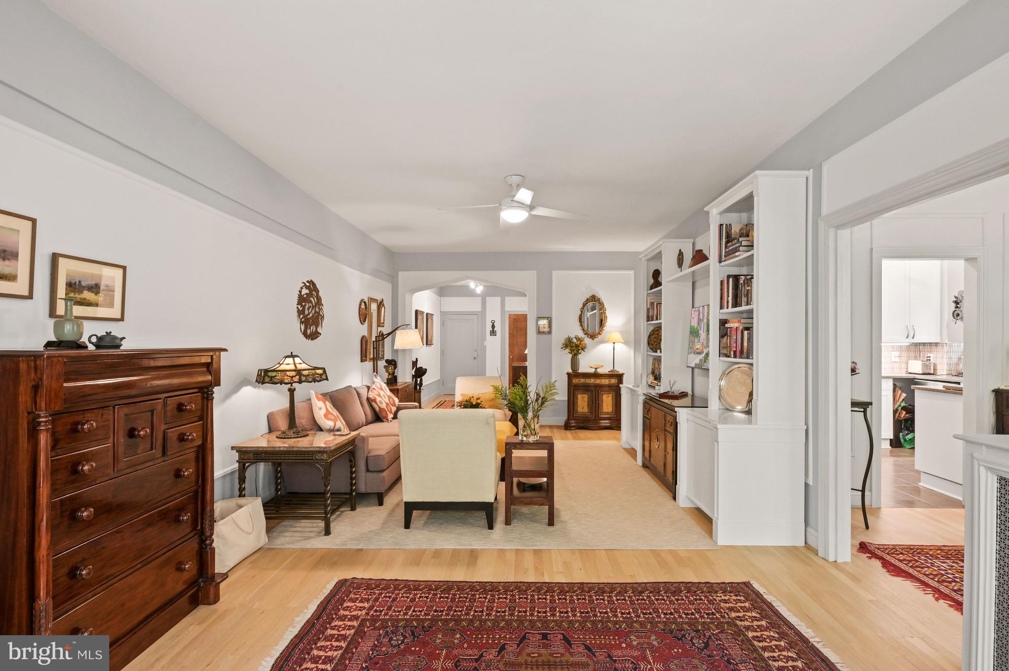 2737 Devonshire Place Northwest, Unit 123 Washington, DC 20008 - Photo 28 of 46 Original details and gorgeous white oak floors