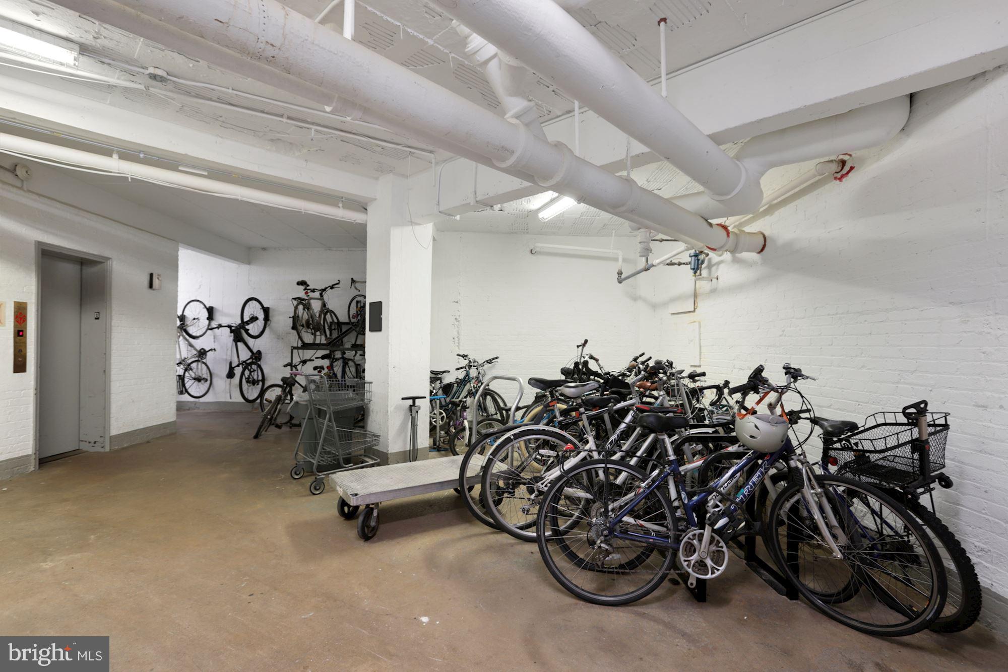2737 Devonshire Place Northwest, Unit 123 Washington, DC 20008 - Photo 41 of 46 Dedicated bike storage