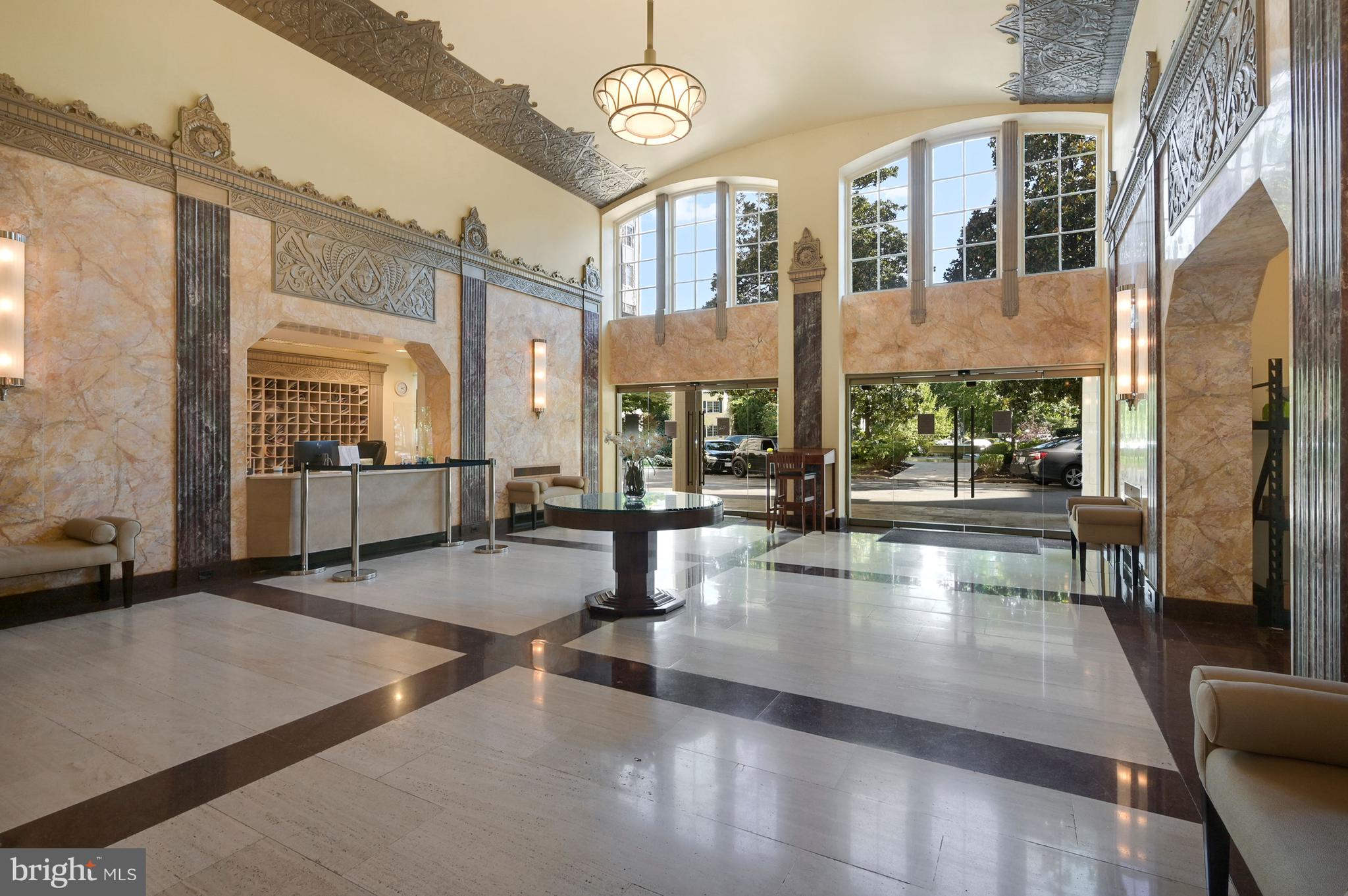 2737 Devonshire Place Northwest, Unit 123 Washington, DC 20008 - Photo 5 of 46 Acclaimed Art Deco features throughout