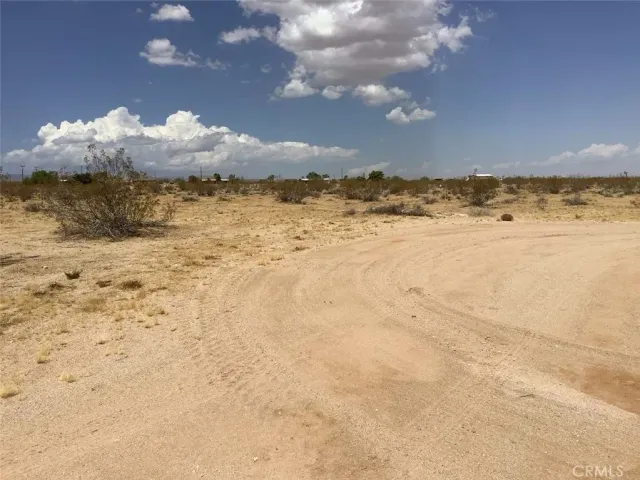 a view of a backyard of the house