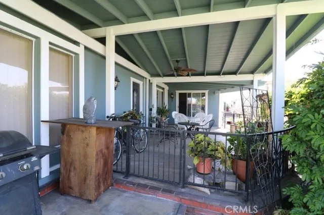 a view of living room filled with furniture