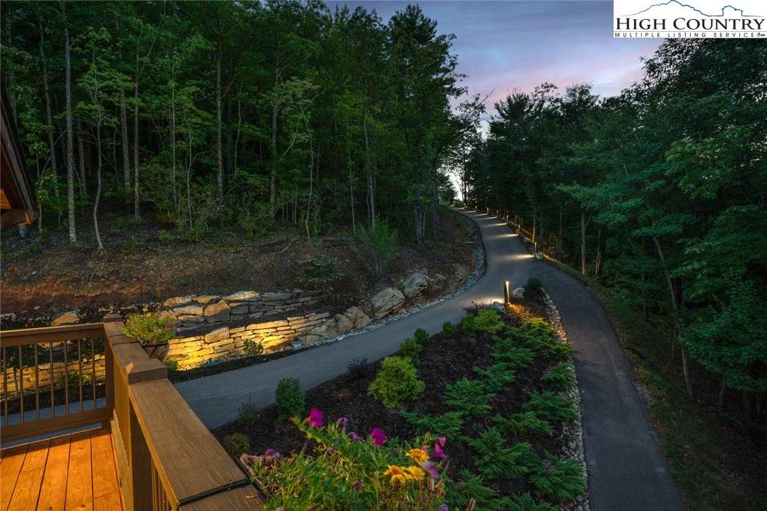 550 Pepperroot Road Boone, NC 28607 - Photo 4 of 50 a view of a yard with a swimming pool