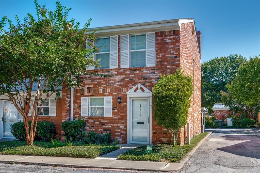 1257 Roaring Springs Road Fort Worth, TX 76114 - Photo 3 of 11 front view of house with a yard