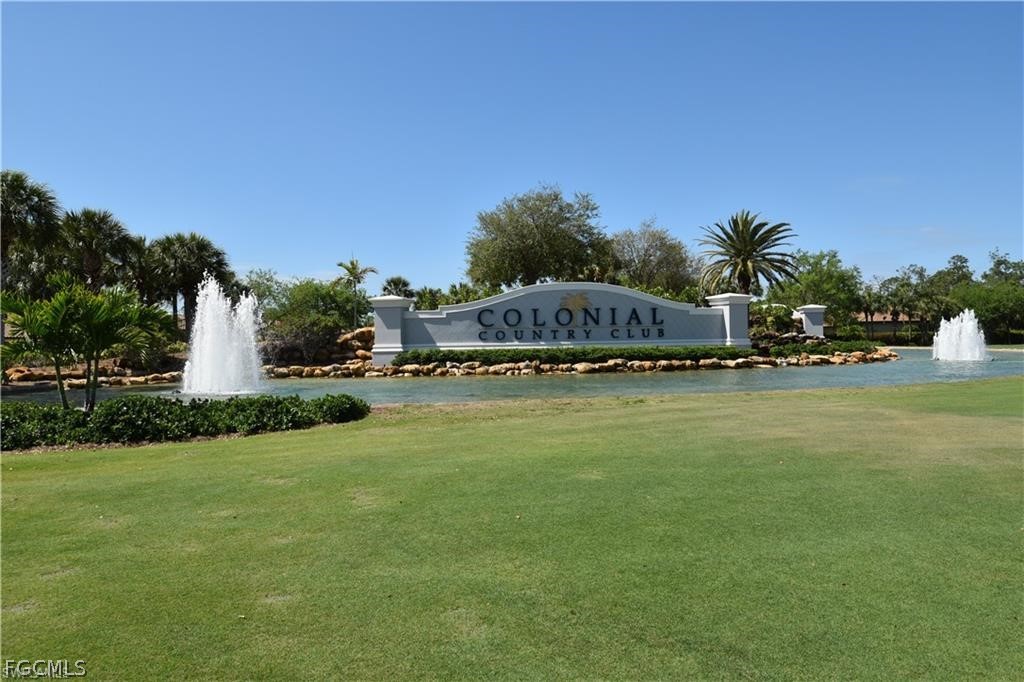 9667 Hemingway Lane, Unit 3107 Fort Myers, FL 33913 - Photo 17 of 23 a view of a garden