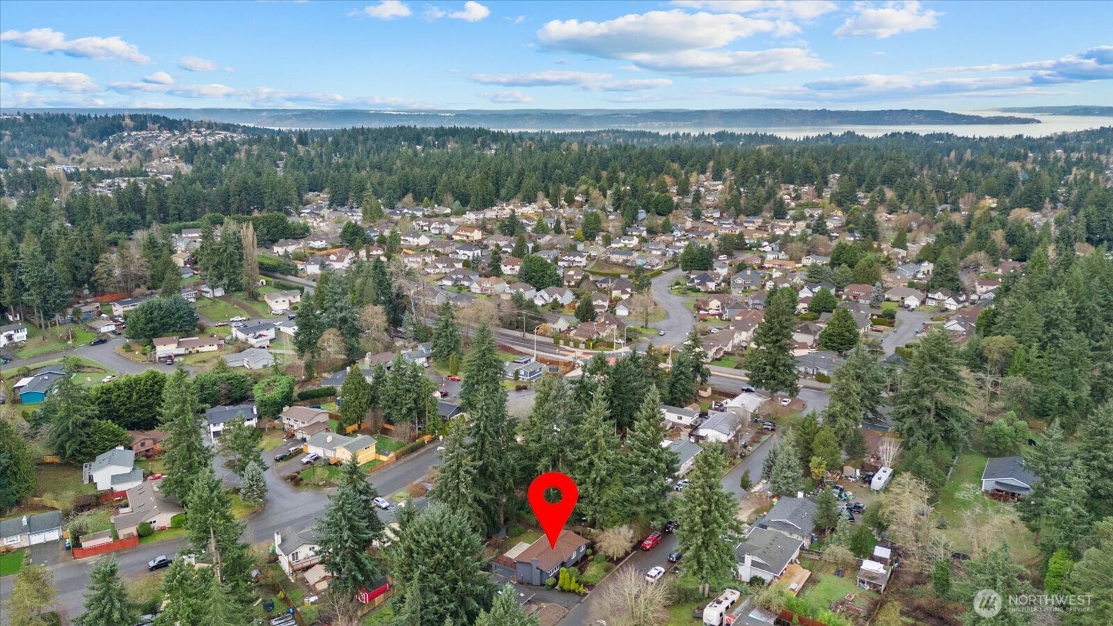 34515 25th Avenue Southwest Federal Way, WA 98023 - Photo 29 of 31 a view of city and mountain