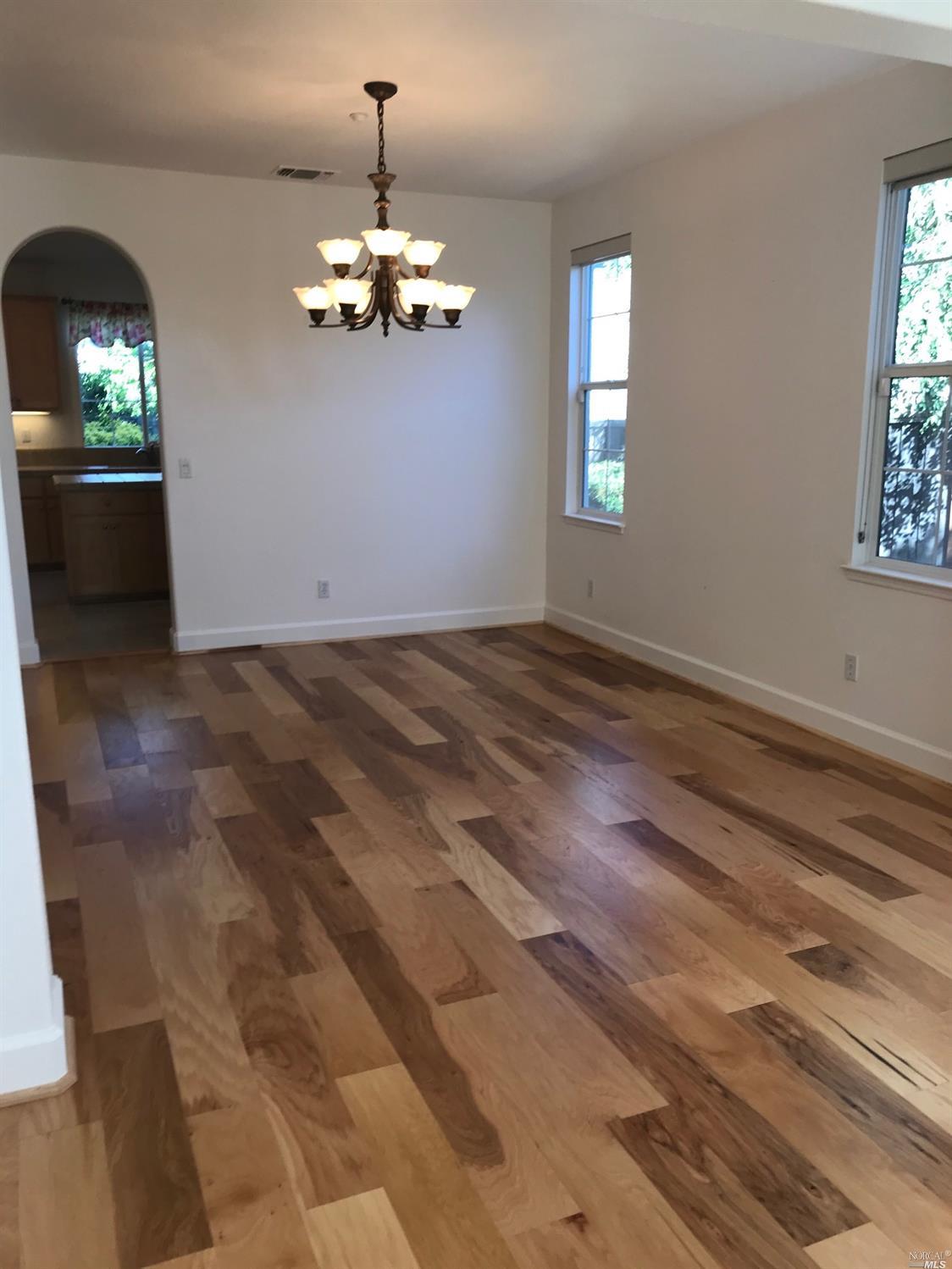 80 Pinheiro Circle Novato, CA 94945 - Photo 4 of 10 Looking from front door into dining room and Kitchen beyond